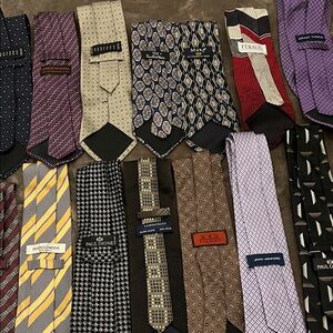 Assortment of elegant silk ties ,Countess Mara,made in Italy Ties,